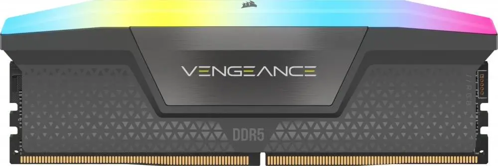 Памет Corsair Vengeance Black RGB 64GB (2x32GB) DDR5 6000MHz CL40 EXPO/XMP - CMH64GX5M2B6000Z40