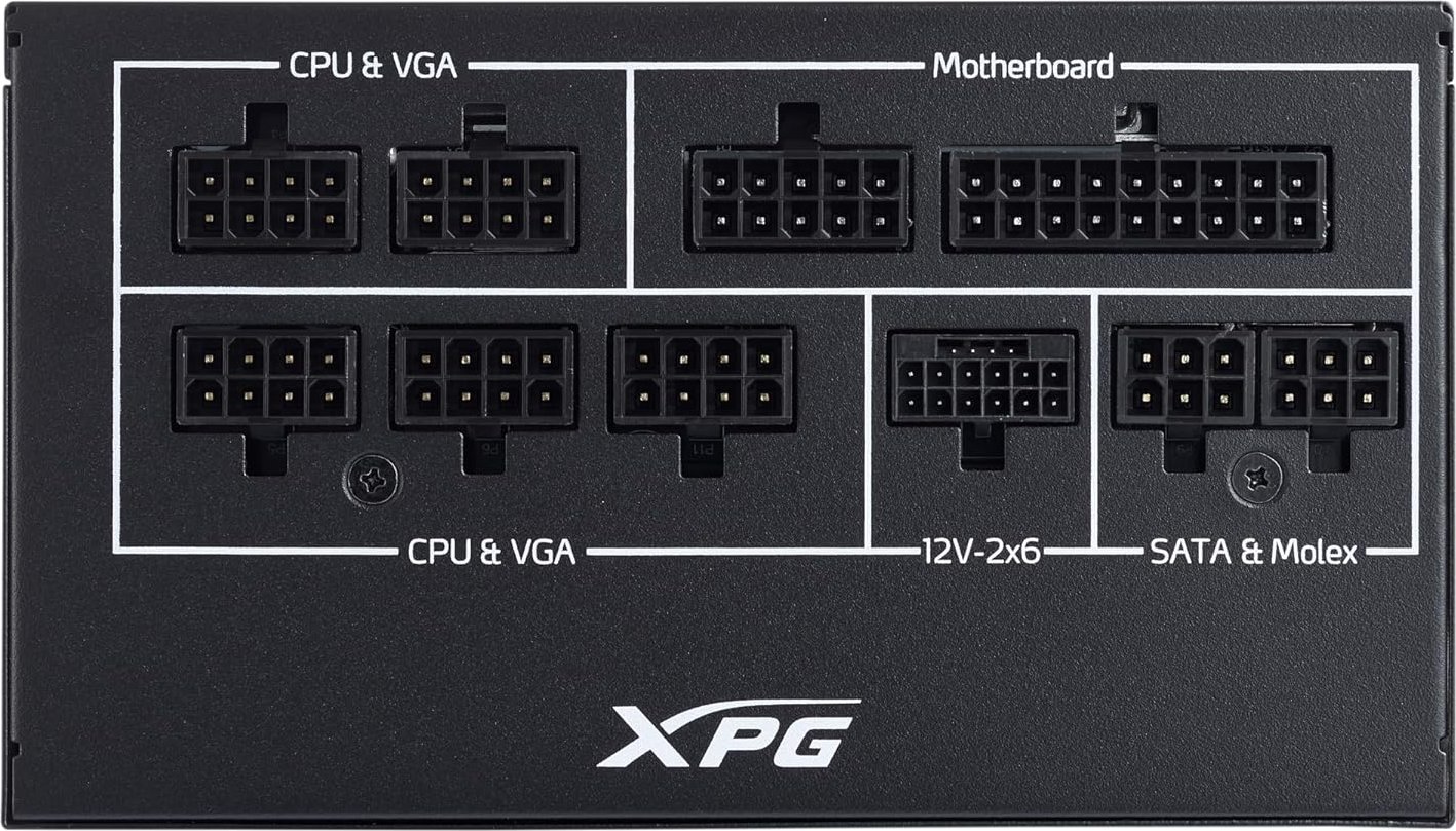 Fuente de alimentación ADATA XPG CORE REACTOR II VE 650G (650W) 80 Plus Gold PSU ATX 3.1 PCIe 5.1