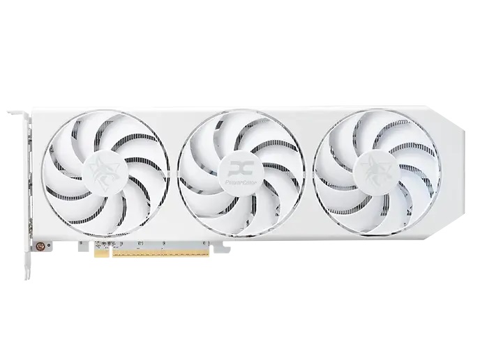 Видео карта Powercolor AMD Radeon Hellhound RX 9060XT Spectral White 16GB GDDR6