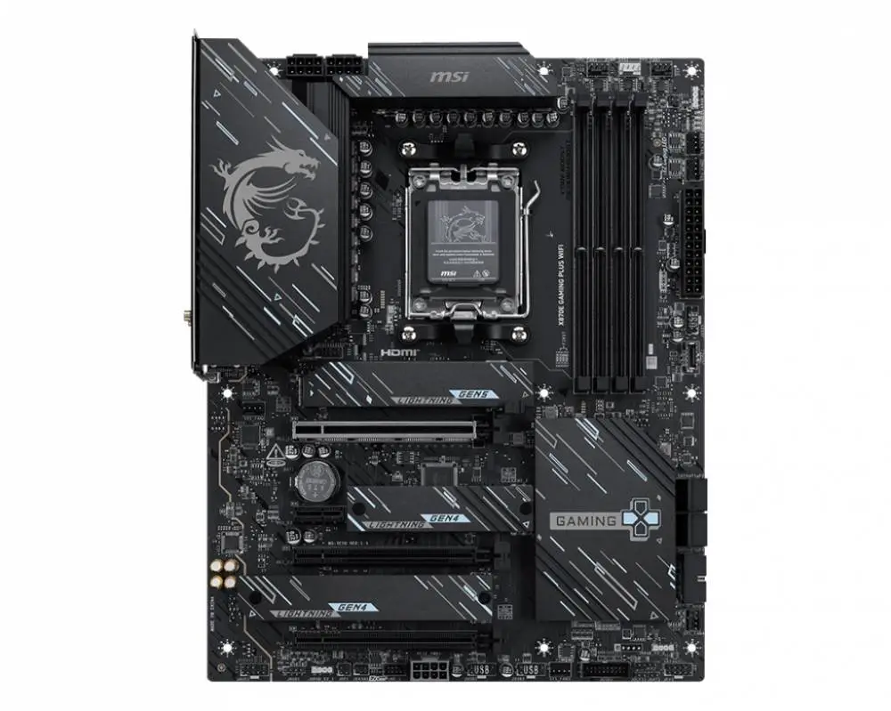 Дънна платка MSI X870E GAMING PLUS WIFI AM5