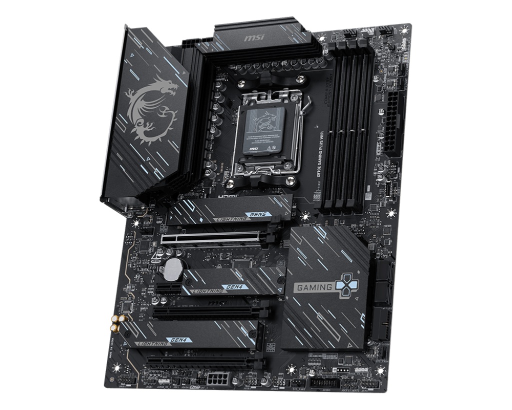 Дънна платка MSI X870E GAMING PLUS WIFI AM5