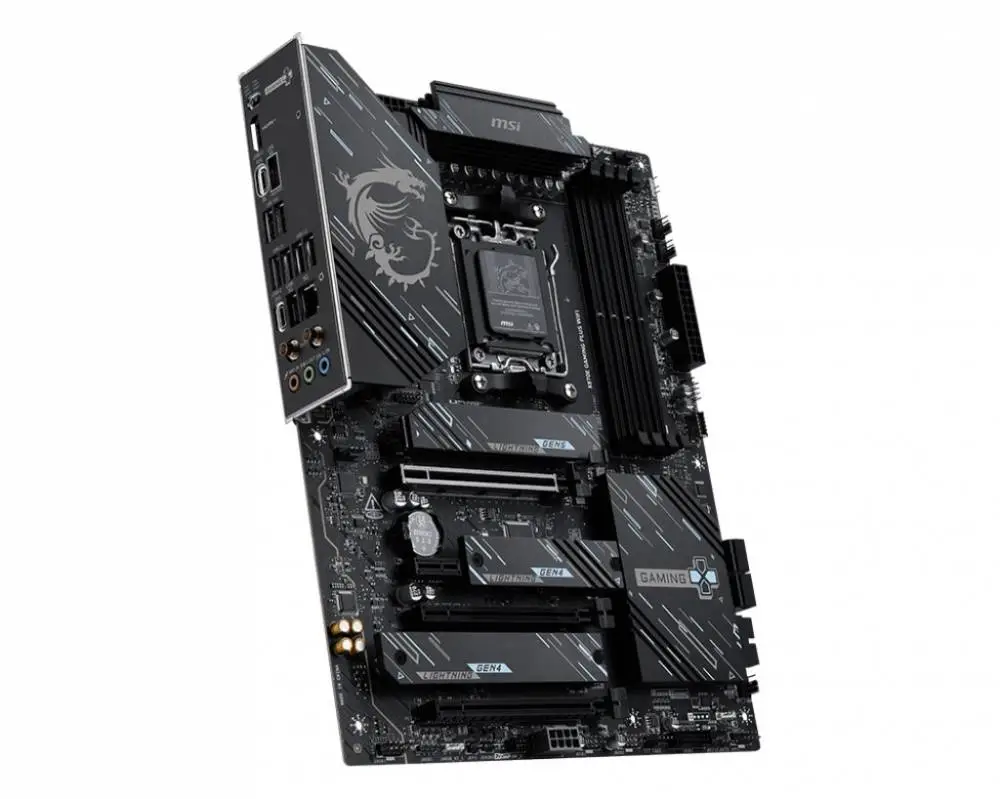 Дънна платка MSI X870E GAMING PLUS WIFI AM5