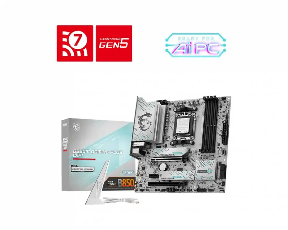 Дънна платка MSI B850M GAMING PLUS WIFI AM5