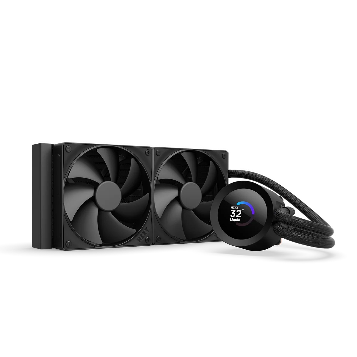 Водно охлаждане за процесор NZXT Kraken Plus 240 LCD Display - Black