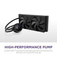 Водно охлаждане за процесор NZXT Kraken Plus 240 LCD Display - Black