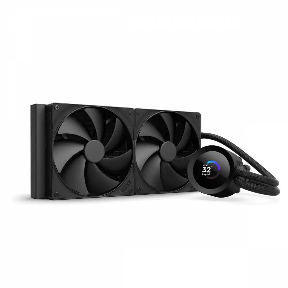 NZXT Kraken Plus 280 Wasserkühlung für Prozessor LCD Display - Schwarz
