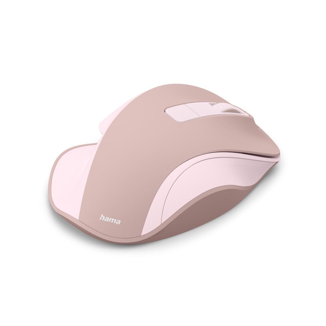 HAMA Безжична оптична мишка WM-500 Recharge, 6 бут.,800/1200/1600 dpi, безшумна
