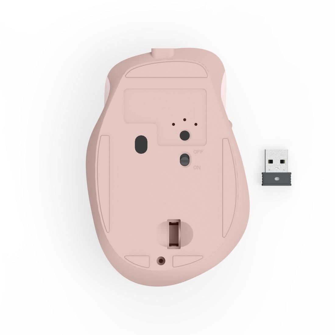 HAMA Безжична оптична мишка WM-500 Recharge, 6 бут.,800/1200/1600 dpi, безшумна
