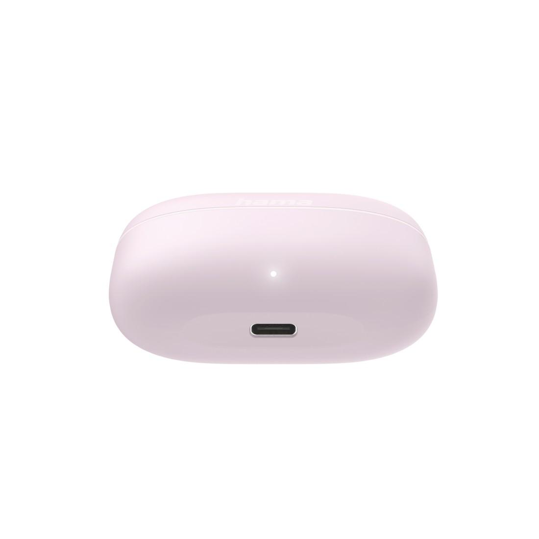 HAMA Блутут слушалки "Freedom Buddy II", True Wireless, Розов
