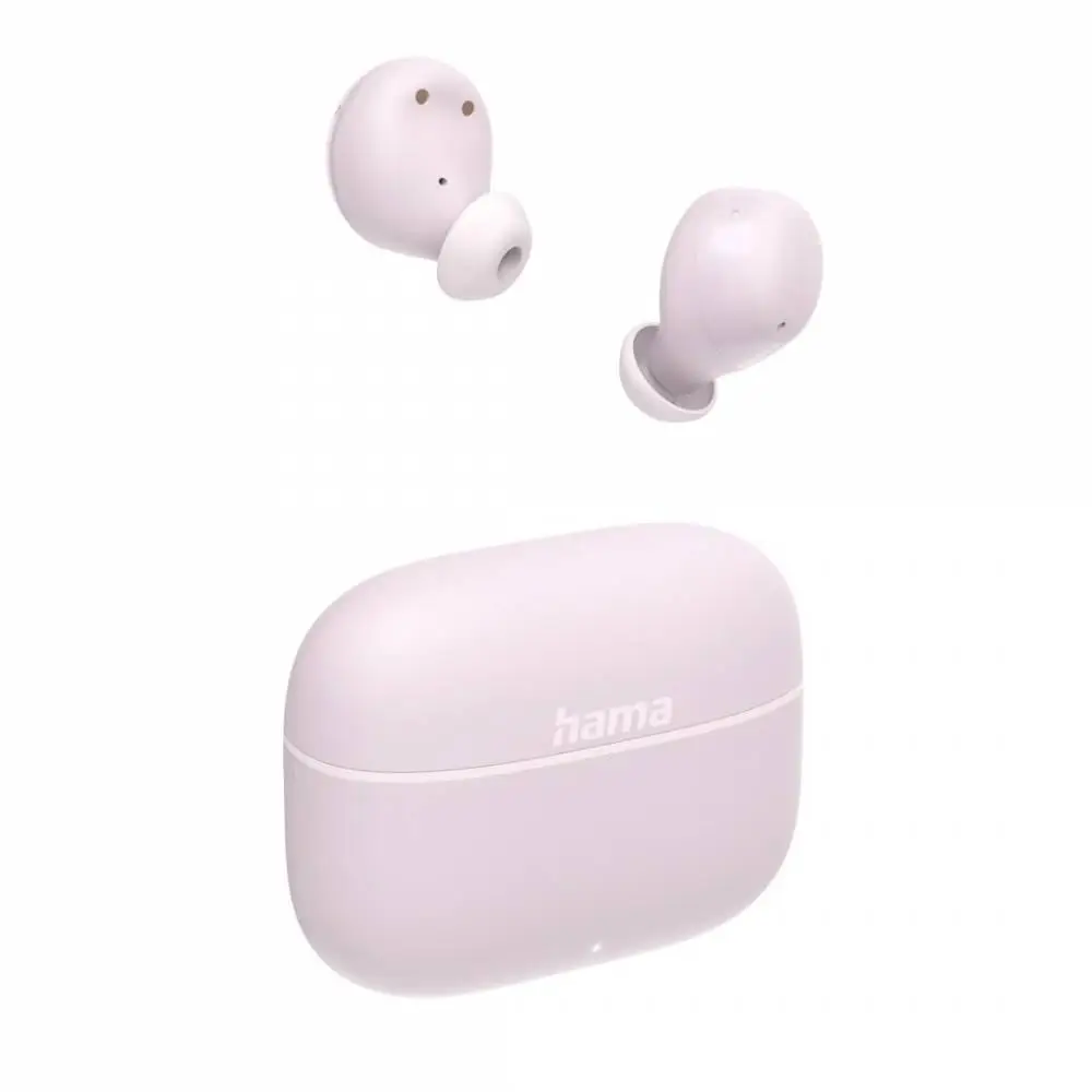 HAMA Блутут слушалки "Freedom Buddy II", True Wireless, Розов