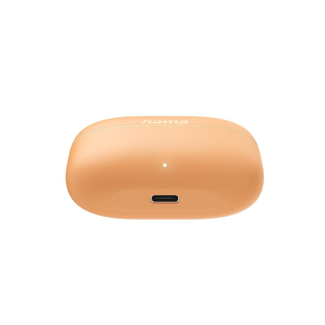 HAMA Блутут слушалки "Freedom Buddy II", True Wireless, Оранжев