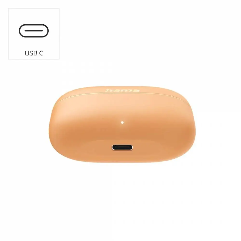 HAMA Блутут слушалки "Freedom Buddy II", True Wireless, Оранжев