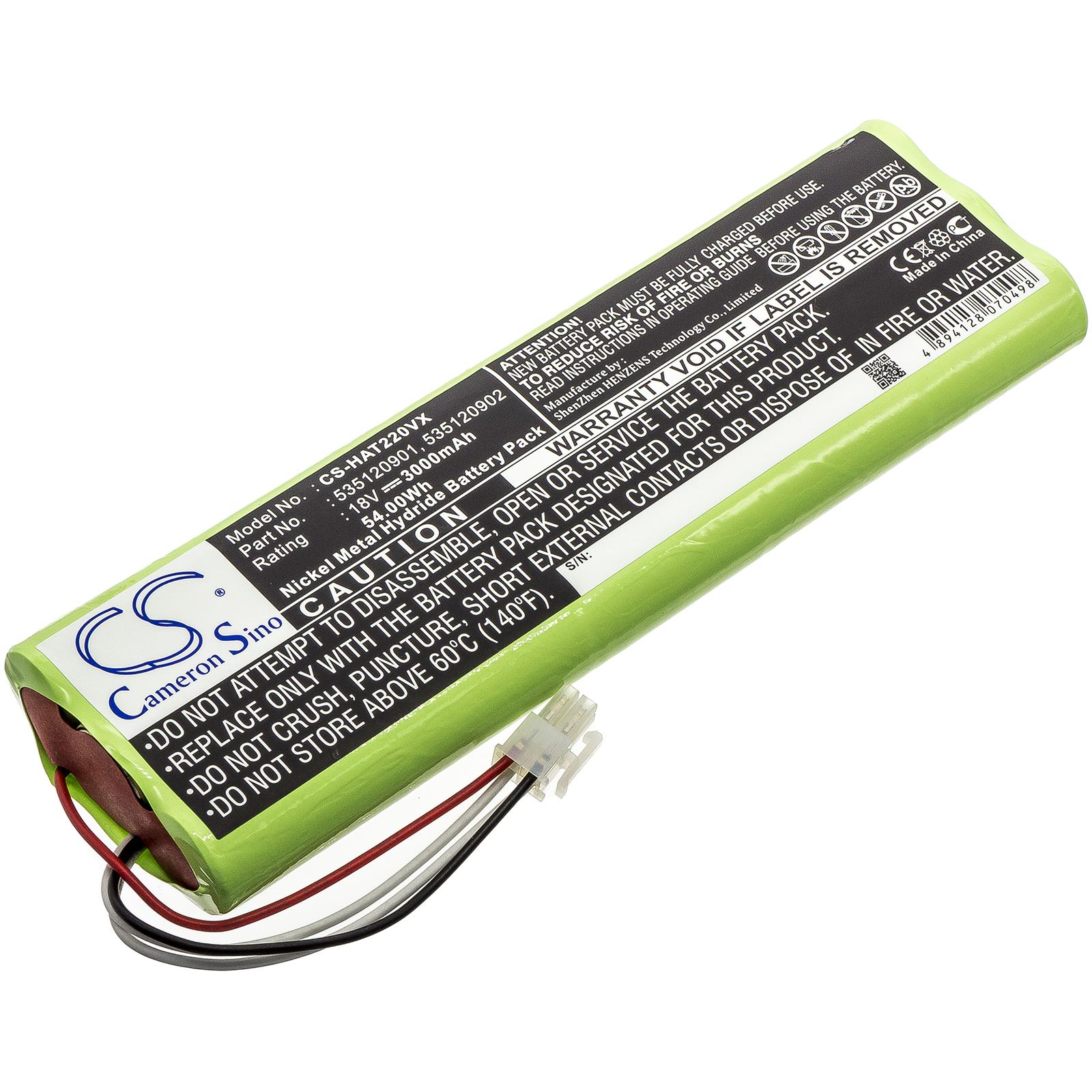 Batterie Cameron Sino, Pour tondeuse robot GARDENA Robotic R160, HUSKVARNA Automover 260ACX, Automower 210C, 1128621-01 18V 3000mAh Cameron Sino
