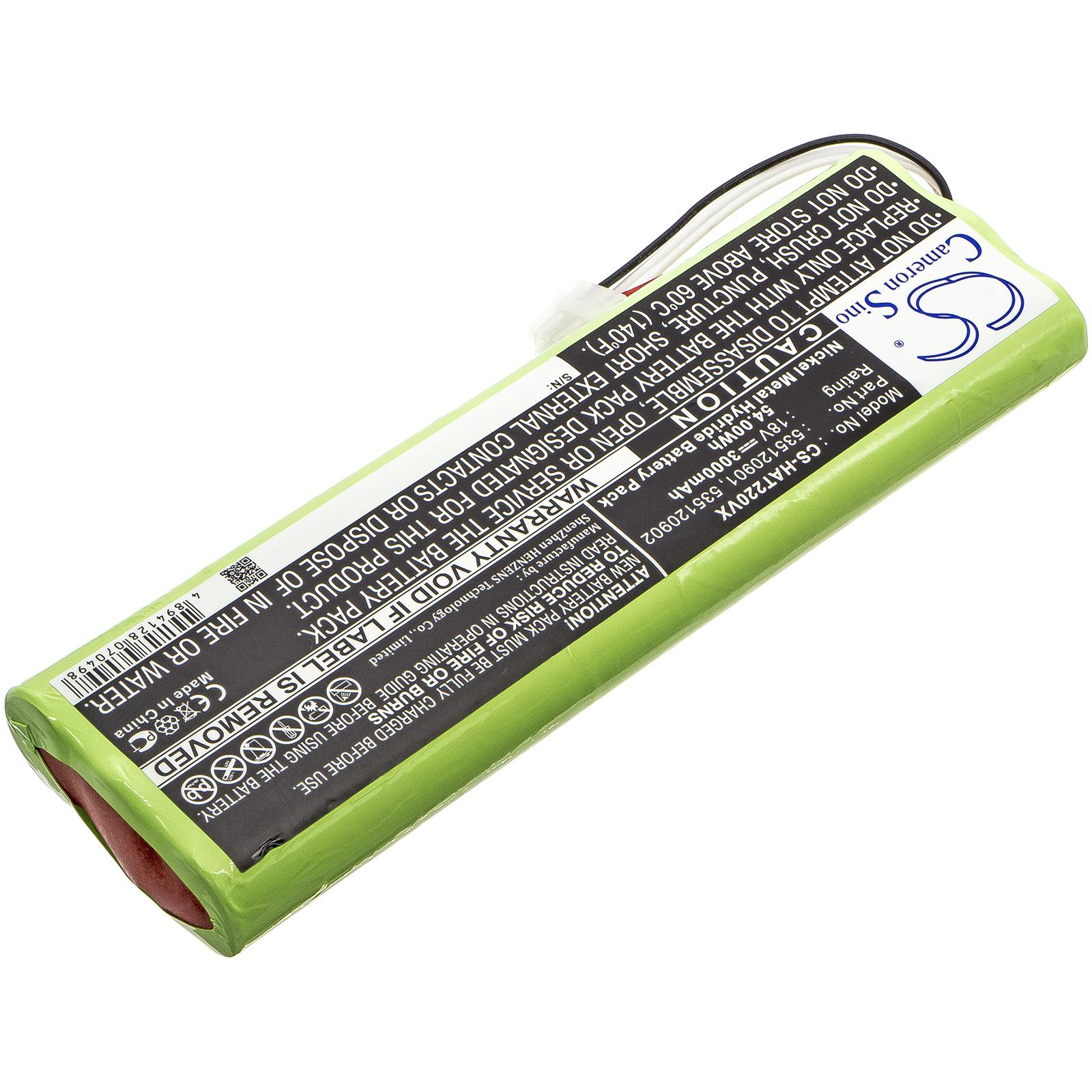 Batterie Cameron Sino, Pour tondeuse robot GARDENA Robotic R160, HUSKVARNA Automover 260ACX, Automower 210C, 1128621-01 18V 3000mAh Cameron Sino
