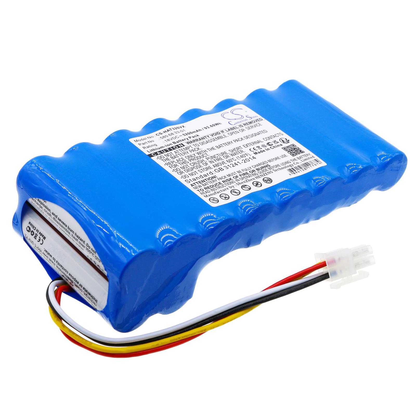 Batteria Cameron Sino, per tosaerba robot HUSKVARNA Autmower 430X, 550,320, 330X 580 68 33-01 18V 5200mAh Cameron Sino