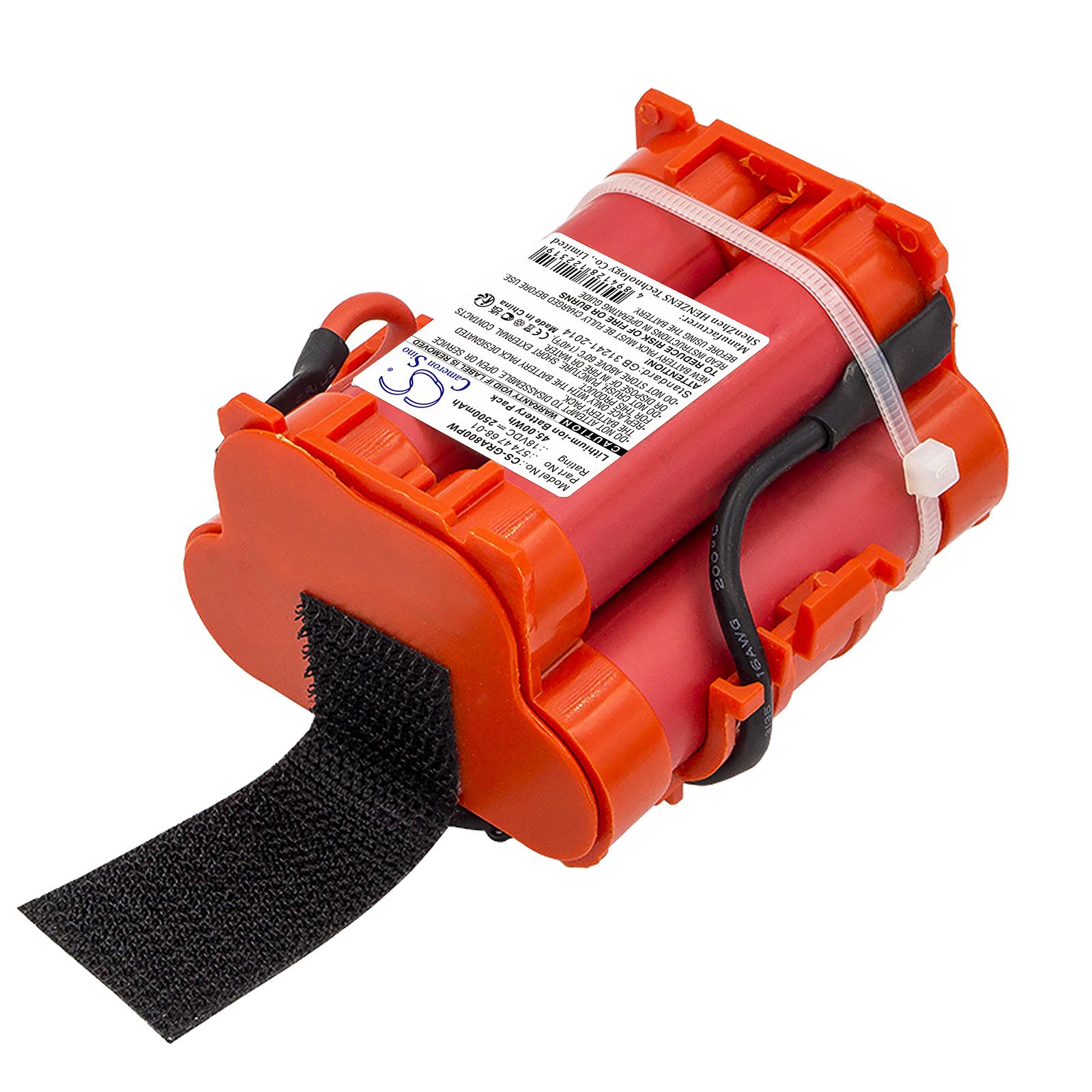 Батерия Cameron Sino, За косачка робот GARDENA Mahroboter R40Li, R38LI  HUSKVARNA Automower 105, 305,308 586  18V 2500mAh Cameron Sino