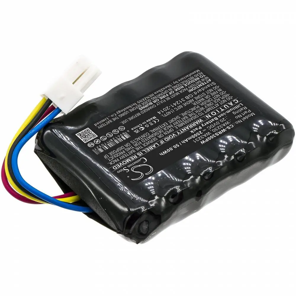 Батерия Cameron Sino, За косачка робот WORX Landroid S 390m2,Landroid S300  FERREX R800 Smart 20V 2500mAh Cameron Sino