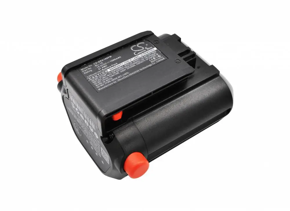 Батерия  акумулаторен тример Gardena 881, 8866, Accu Hedge Trimmer EasyCut Li-18/50  LiIon 18V 1500mAh Cameron Sino