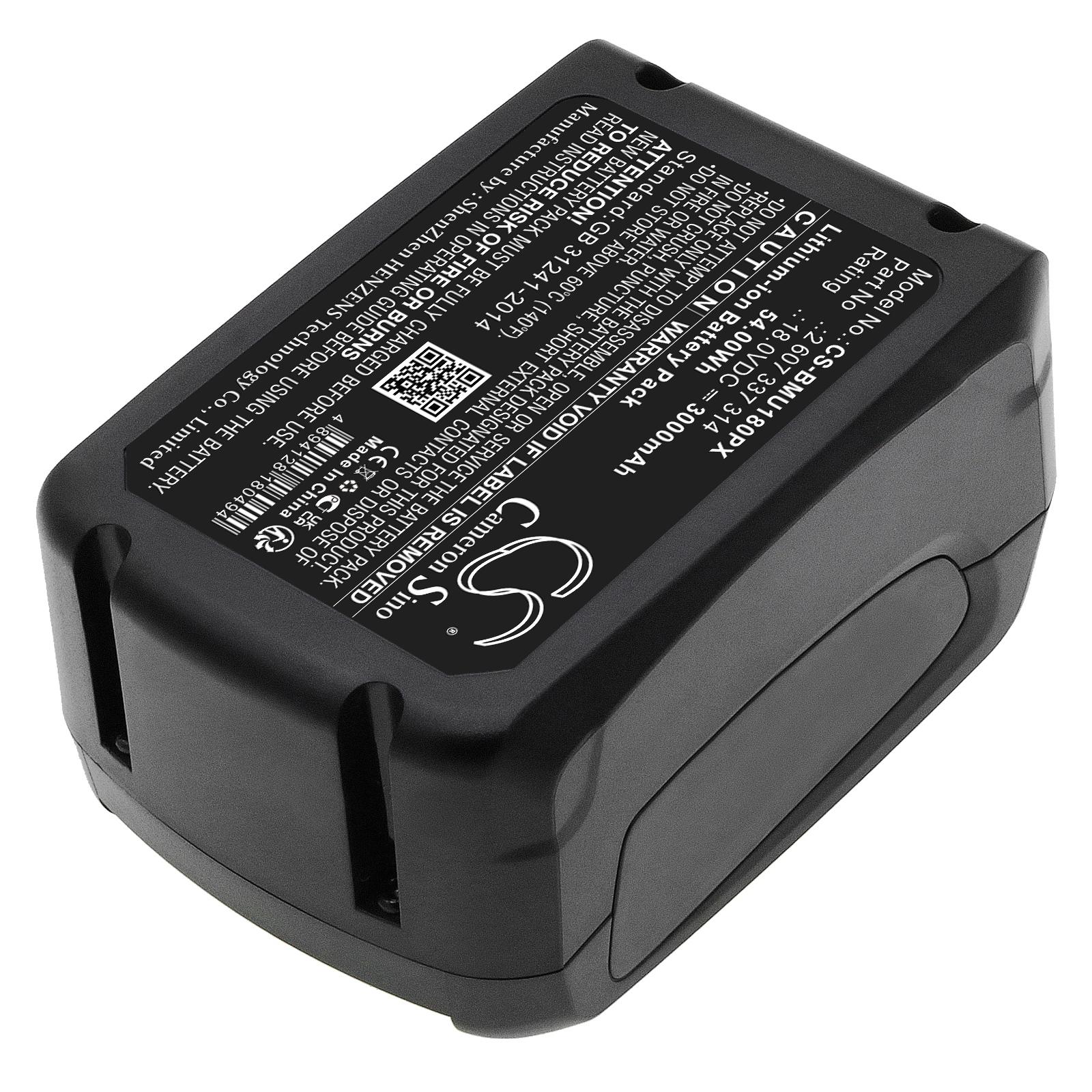 Батарея аккумуляторная пила BOSCH AdvancedCut 18 1600A005B0 LiIon 18V 3000mAh Cameron Sino
