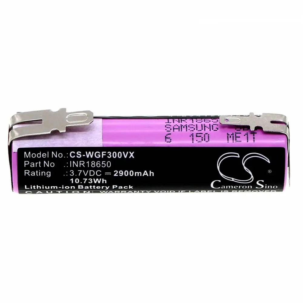 Батерия за уред за почистване на прозорци KARCHER WV1 LiIon 3,7V 2900mAh Cameron Sino