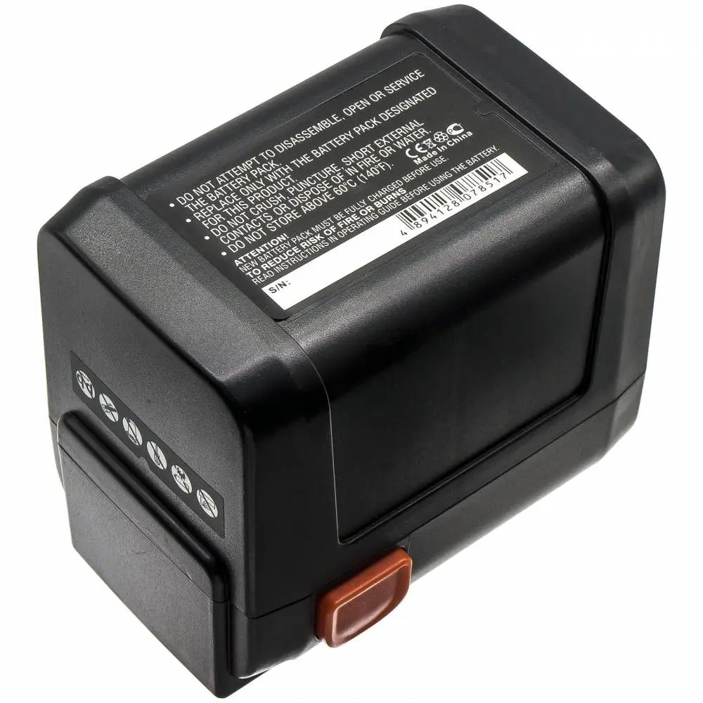 Батерия акумулаторен тример за трева GARDENA 48-Li, AccuCut Li 400, ErgoCut 48-Li 8878, 8835 18V 3000mAh Cameron Sino