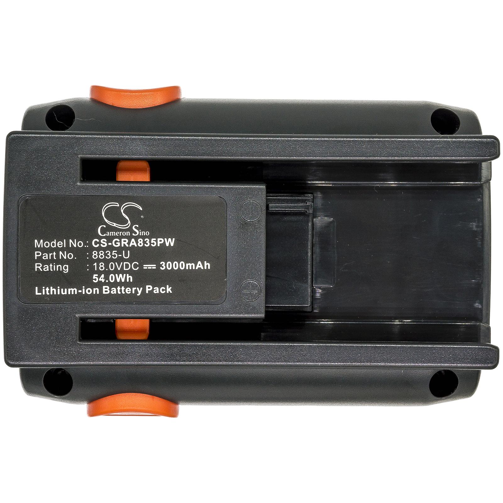 Батерия  акумулаторен тример за трева GARDENA 48-Li, AccuCut Li 400, ErgoCut 48-Li 8878, 8835 18V 3000mAh Cameron Sino