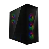 Кутия Arctic Xtender Black Mid-Tower ATX Case 5 x A-RGB Fans PCIe Gen 4 - ACPCC00015A
