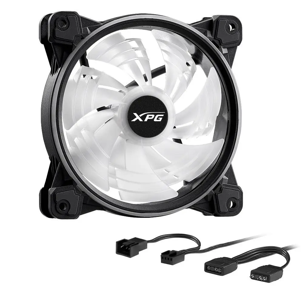 Вентилатор ADATA XPG HURRICANE 120mm ARGB PWM Black