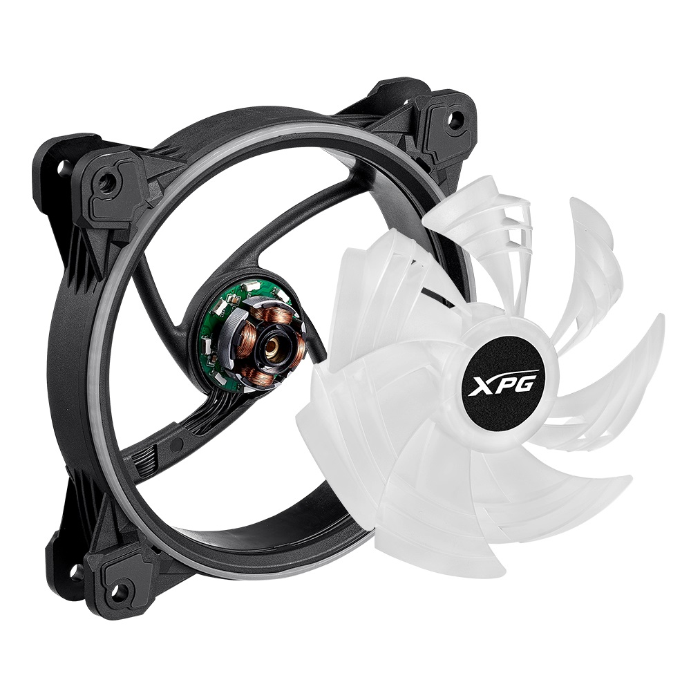 Вентилатор ADATA XPG HURRICANE 120mm ARGB PWM Black