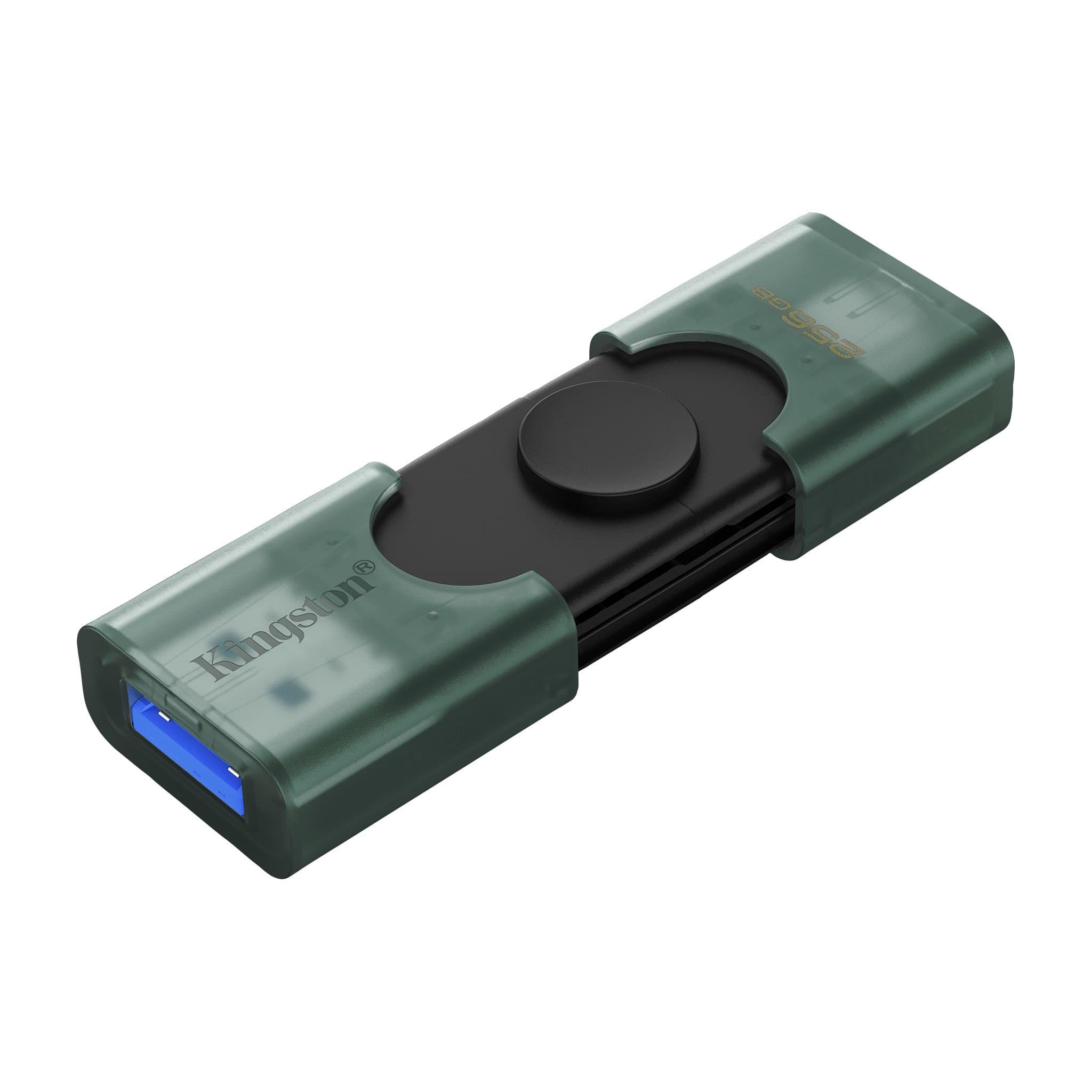 Clé USB KINGSTON DataTraveler Duo G2, 256GB USB-C + USB-A 3.2 Gen 1