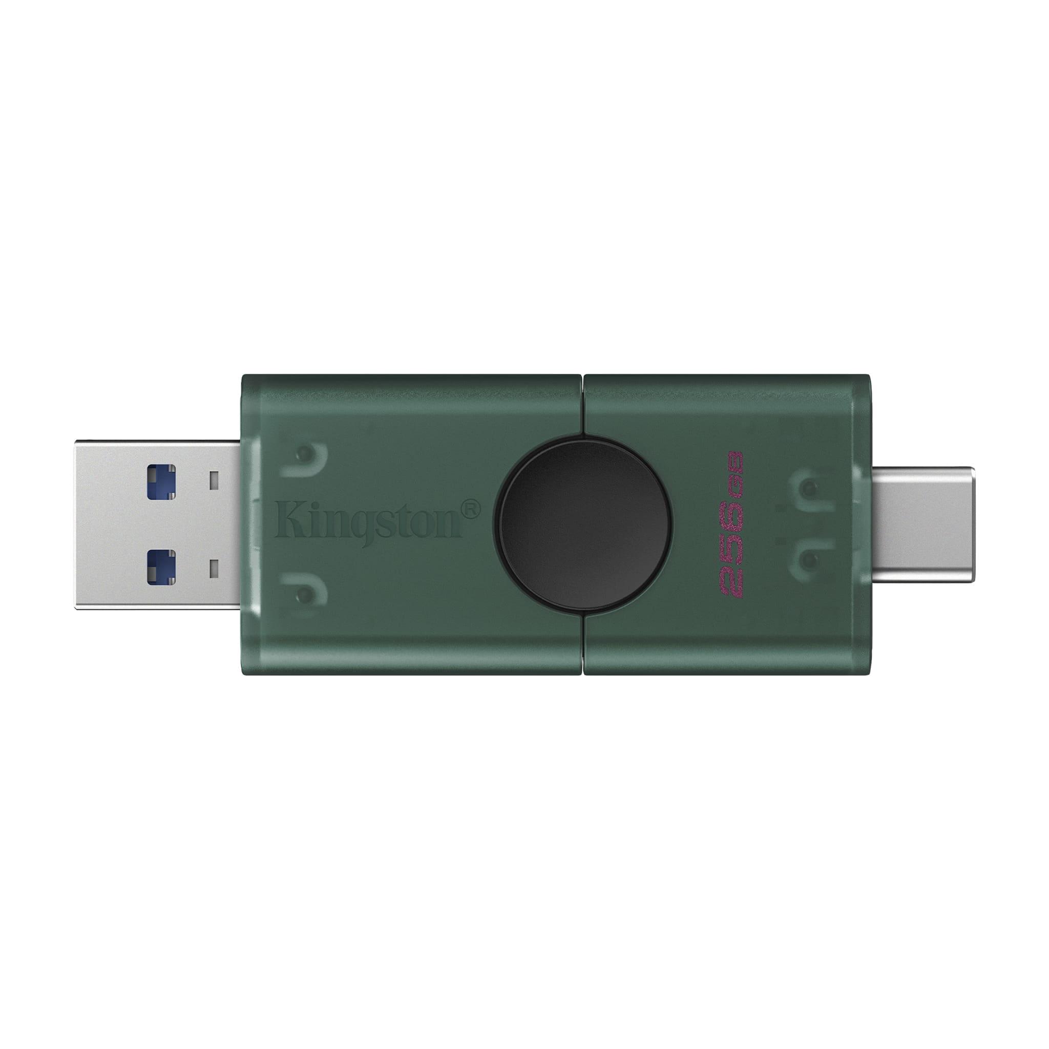 Clé USB KINGSTON DataTraveler Duo G2, 256GB USB-C + USB-A 3.2 Gen 1