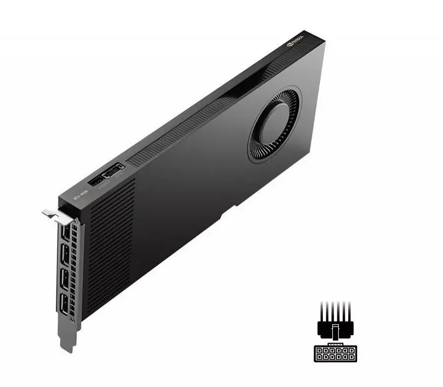 Видео карта PNY NVIDIA RTX 4000 Ada Generation 20GB GDDR6 Single Slot 4x Mini DP 1.4a