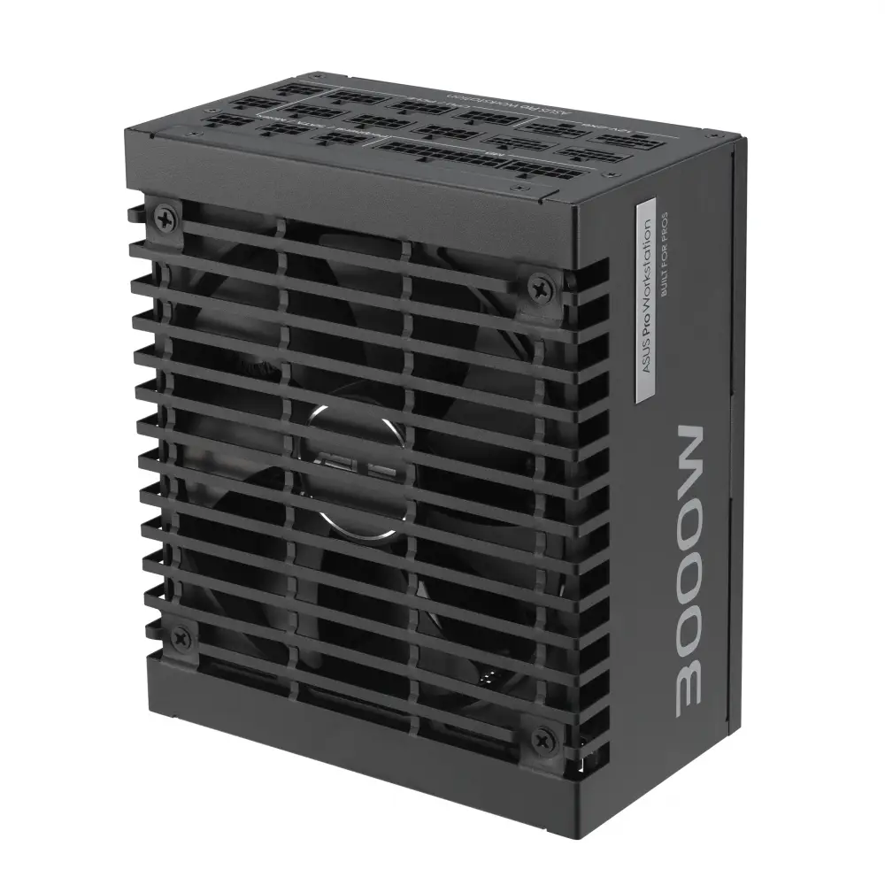 Захранване ASUS Pro WS 3000W 80 Plus Platinum PSU PCIe 5.1, Fully Modular - 90YE00Z0-B0EA00