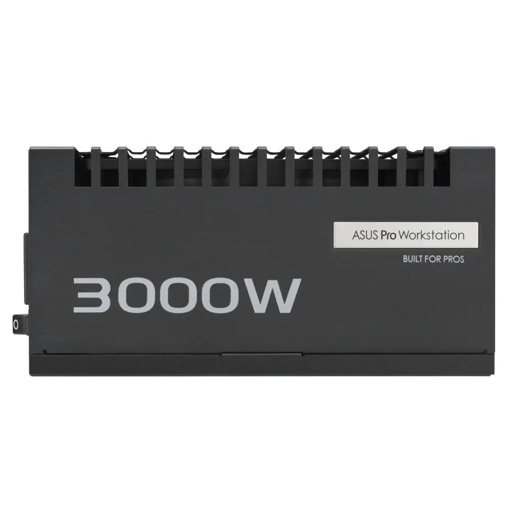 Захранване ASUS Pro WS 3000W 80 Plus Platinum PSU PCIe 5.1, Fully Modular - 90YE00Z0-B0EA00