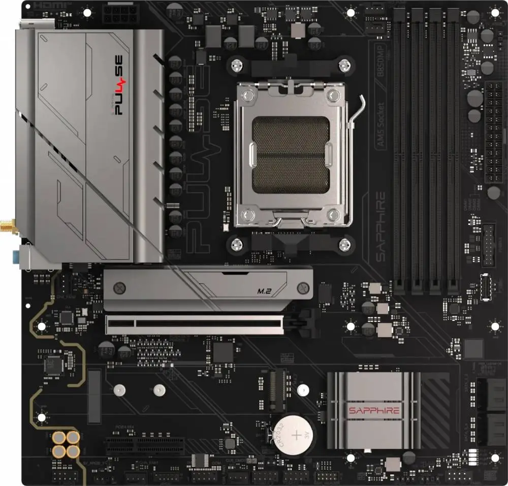 Дънна платка Sapphire Pulse B850M WIFI AM5 - 52123-04-40G