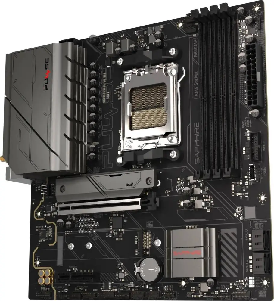 Дънна платка Sapphire Pulse B850M WIFI AM5 - 52123-04-40G