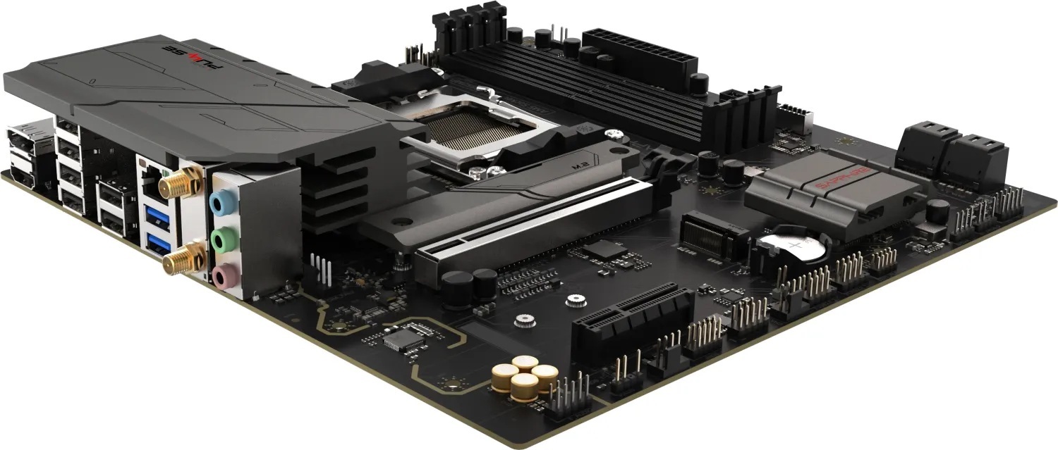Дънна платка Sapphire Pulse B850M WIFI AM5 - 52123-04-40G