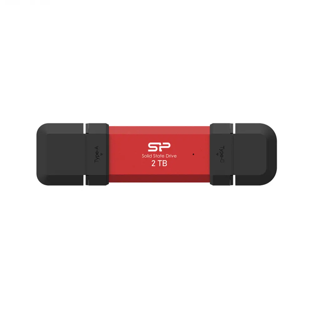 Външен SSD Silicon Power DS72 Red - 2TB
