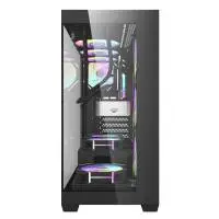 Кутия Darkflash DS900 Black 7 x 120 mm A-RGB, USB-C, ATX Case
