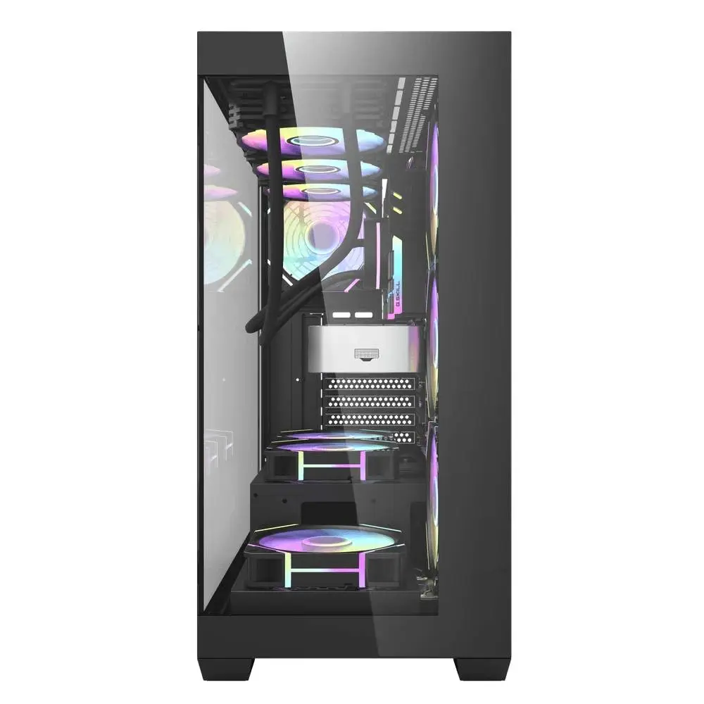 Кутия Darkflash DS900 Black 7 x 120 mm A-RGB, USB-C, ATX Case