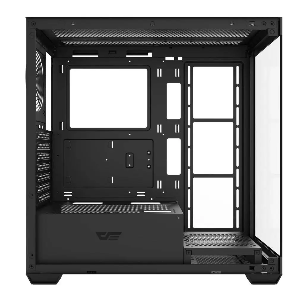 Кутия Darkflash DS900 Black 7 x 120 mm A-RGB, USB-C, ATX Case