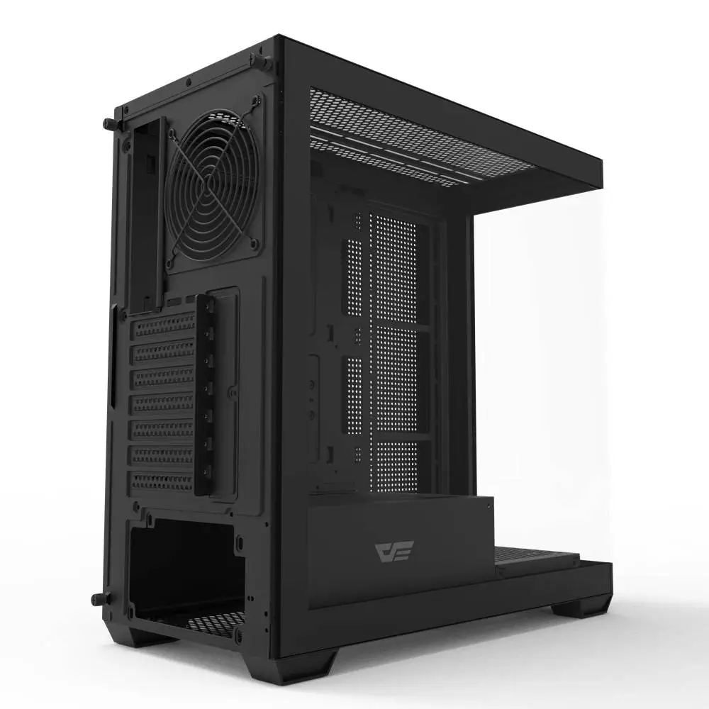 Кутия Darkflash DS900 Black 7 x 120 mm A-RGB, USB-C, ATX Case