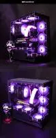 Кутия Darkflash DS900 Black 7 x 120 mm A-RGB, USB-C, ATX Case