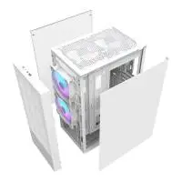 Кутия Darkflash A290 White 3 x 120 mm RGB fans ATX Case