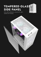 Кутия Darkflash A290 White 3 x 120 mm RGB fans ATX Case