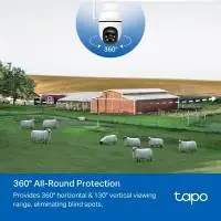 Външна охранителна 4G LTE камера TP-Link Tapo C501 - 1080P Pan/Tilt