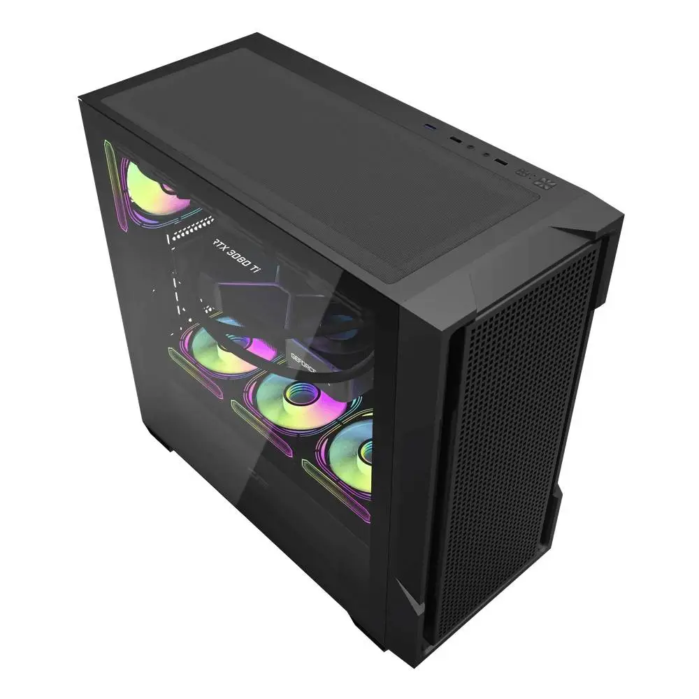 Кутия Darkflash DS900 Mesh Black 4 x 120 mm A-RGB fans included ATX Case