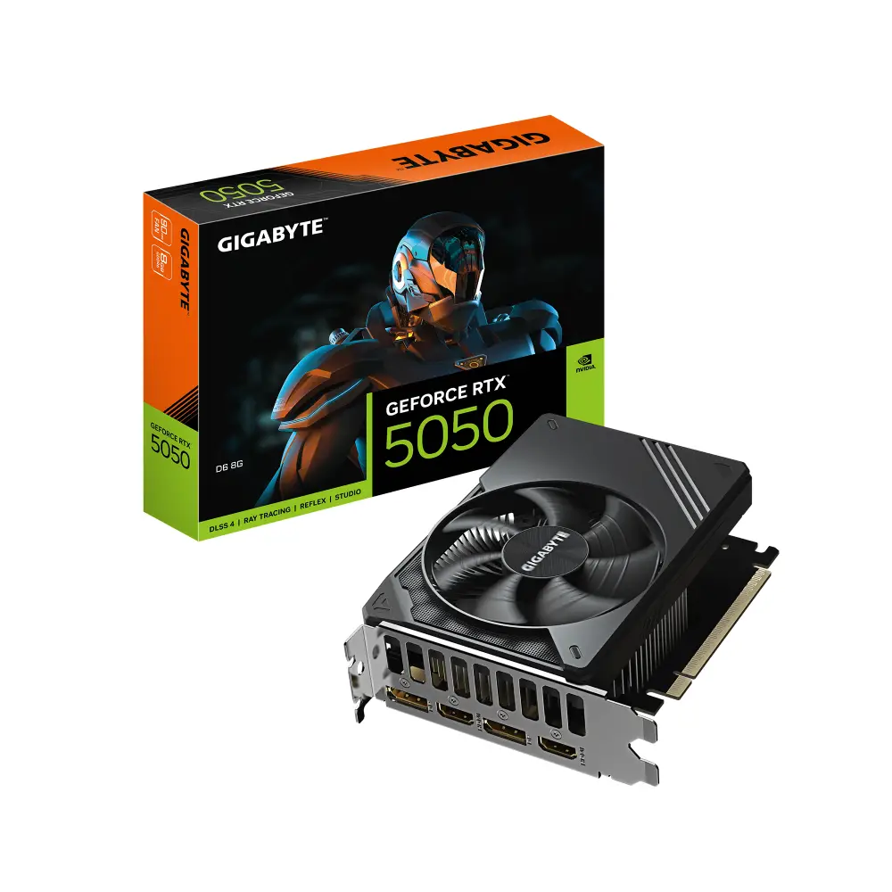 Placă video Gigabyte GeForce RTX 5050 D6 8GB GDDR6