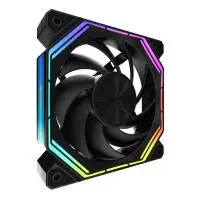 Вентилатори Darkflash INF34 Black, Daisy-Chain, ARGB Fan Pack 3-in-1 3x120mm