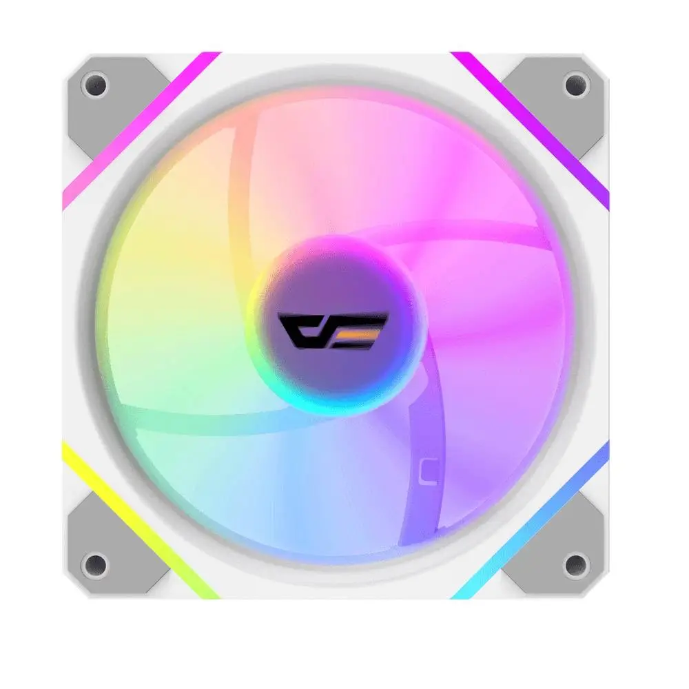 Ventilator Darkflash DM12 Pro, Reverse, A-RGB White Fan 120mm